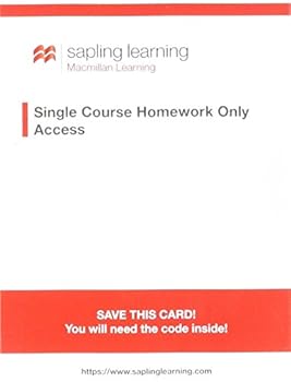 Printed Access Code Sapling Learning Homework-Only for Principles of Economics (Single-Term Access) Book