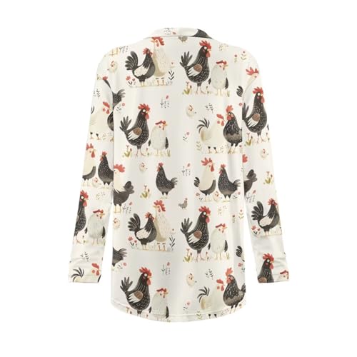 Image of Womens Open Fron Cardigan Sweaters Long Sleeve Tops Daily Coats