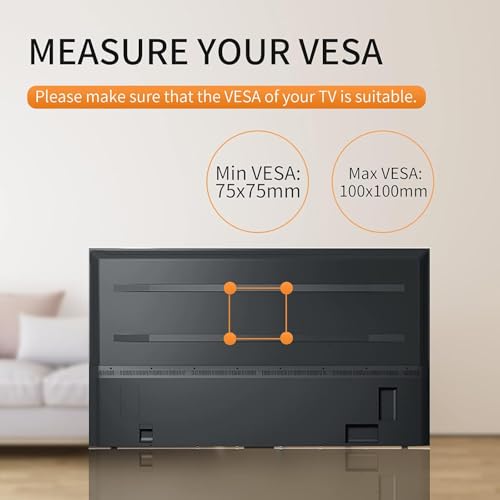 TV Wall Mount, Bracket for Most 13-30 inch LED, LCD Monitor and Plasma TVs, Max VESA 100x100mm by XINLEI (MA1330) by XINLEI - Image 2