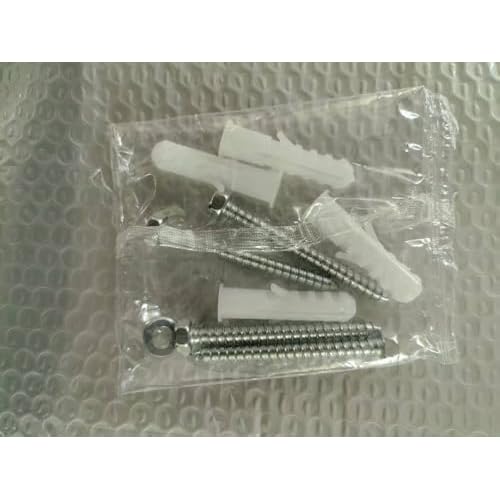 Relhost RW22-30 Garden Hose Reel Replacement Screw Kit – Includes Screws & Wall Anchors – Durable & Rust-Resistant for Secure Outdoor Wall Installation