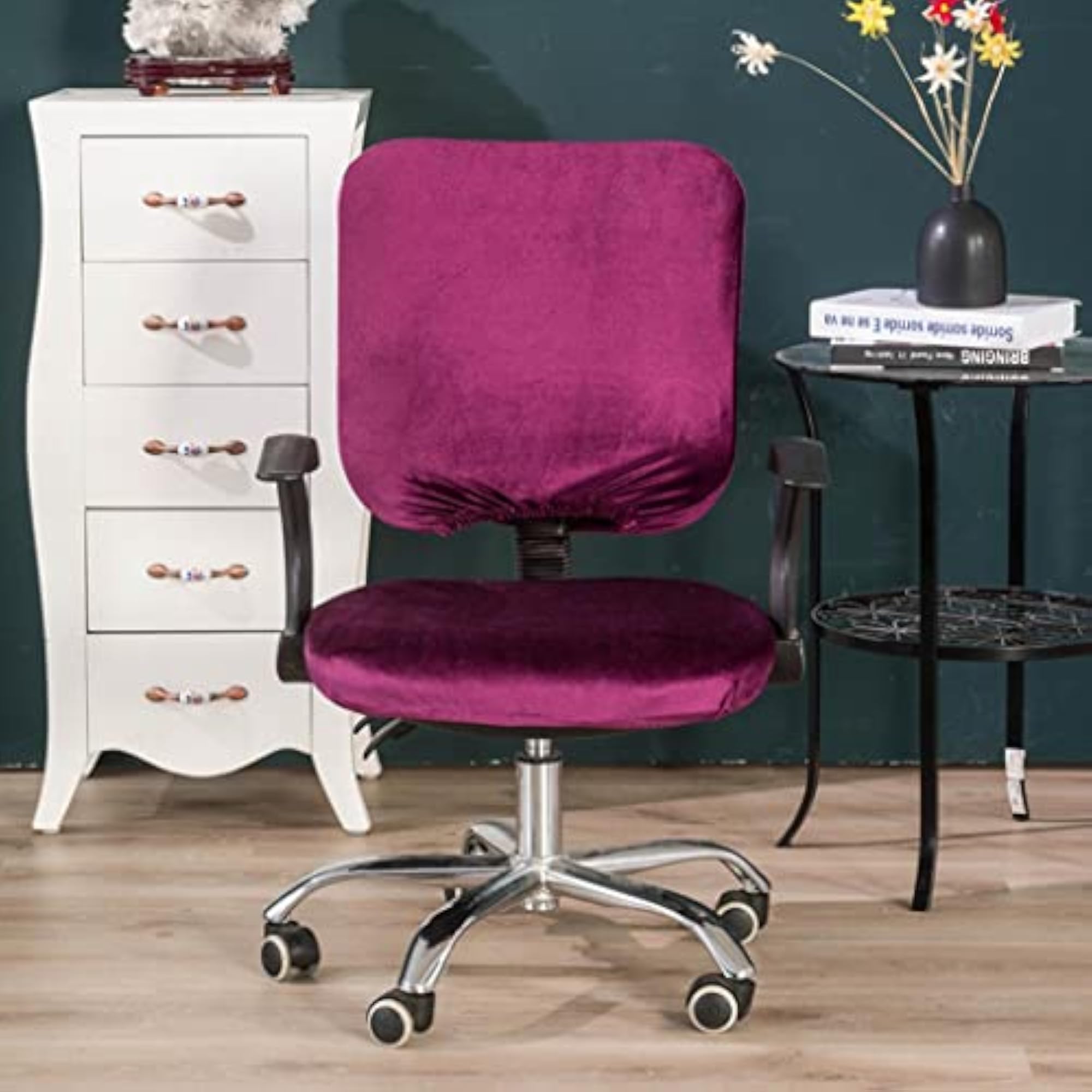 Removable Stretchable Slipcover Office Computer Chair Covers