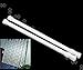 2x Rail de Poteau Tige de Tension de Rideau en Filet de Voile Tiges Extensibles à Ressort 30-50cm