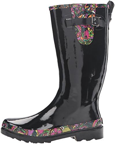 The SAK Women's Rhythm Rain Shoe, Black Rainbow Spirit Desert, 6 M US Review | Image 7