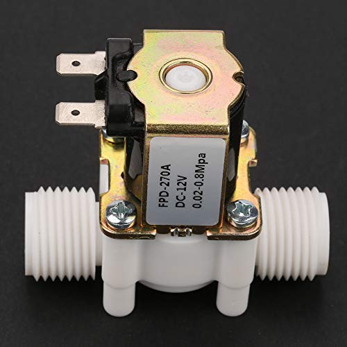 12V G1 2 NC Plastic Electrical Inlet Solenoid Water Valve for Water Dispense Water Inlet Flow Switch