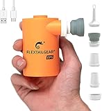 Amplia aplicabilidad: Max Pump 2020 está equipada con cuatro boquillas de aire, que pueden inflar la mayoría de los productos inflables, como colchón de aire, cama de aire, sofá inflable, juguetes inflables, boya salvavidas y bolsa de almacenamiento al vacío.