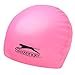 Slazenger Unisex Silicone Schwimmhaube Rosa One Size