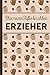 Produktbild Ohne meinen Kaffee bin ich kein Erzieher: blanko A5 Notizbuch liniert mit über 100 Seiten - Kaffeemotiv Softcover für Erzieher