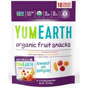 YumEarth, Organic Fruit Snacks, Original, 0.7 oz (19.8 g) pack of 1