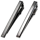 [タバラット] ネクタイピン タイピン 箱入り タイバー 4面カット 日本製 真鍮 ワニ口式 (2本セット)