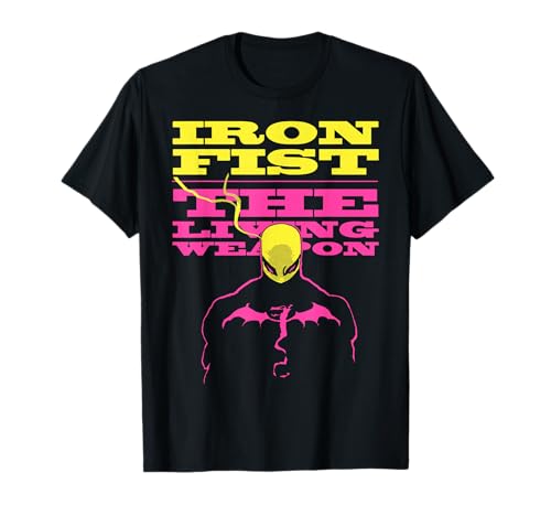 Marvel Iron Fist The Living Weapon Graphic T-Shirt T-Shirt