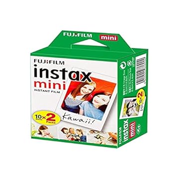 Filme Instax Mini com 20 Fotos, Fujifilm