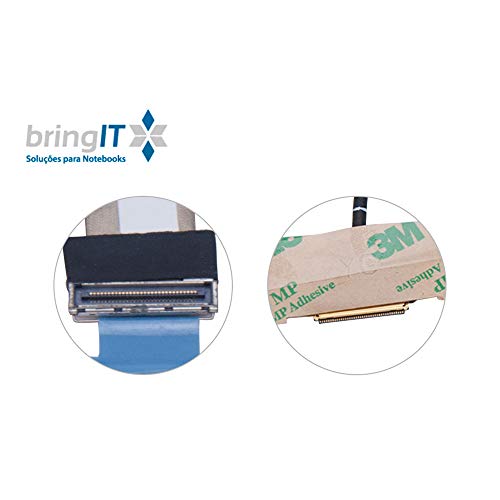Cabo Flat para Notebook Dell Vostro 3300 0PKJGF 50.4EX03.011 - Marca bringIT