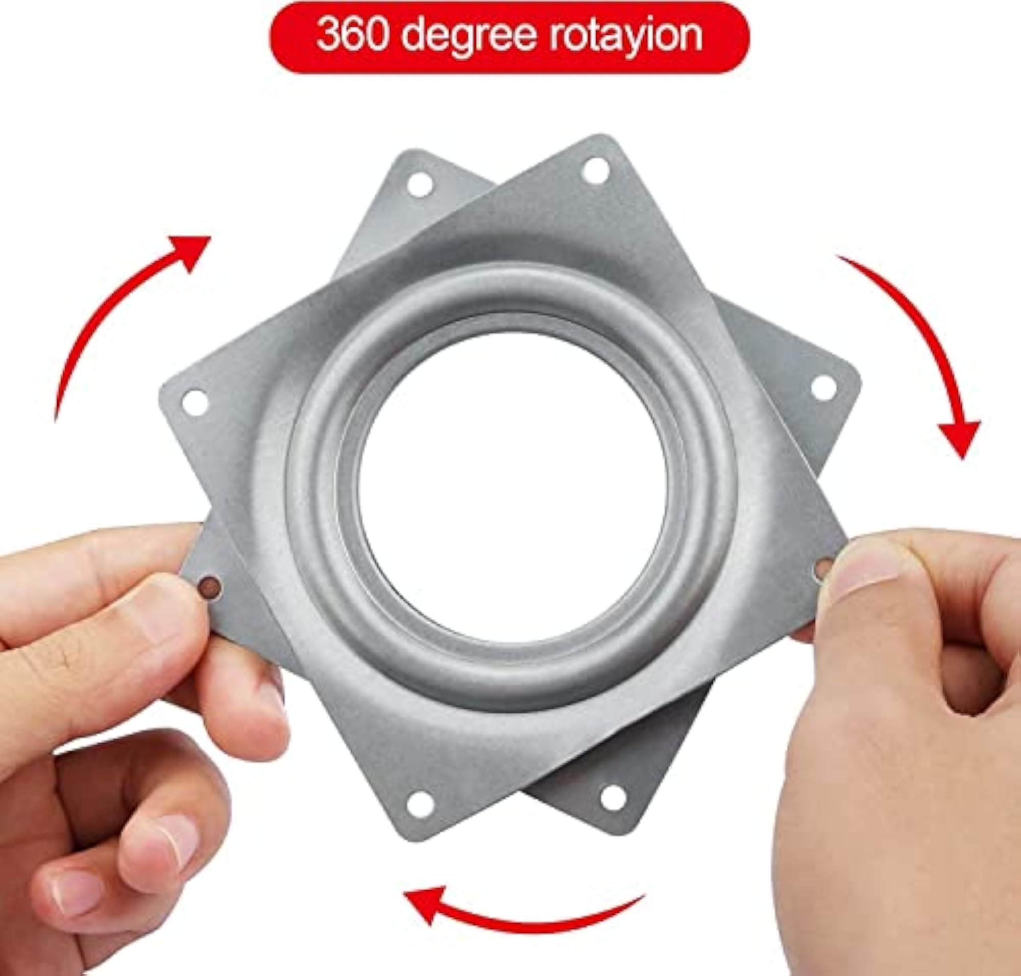 Lazy Susan Square Turntable Rotating Plate