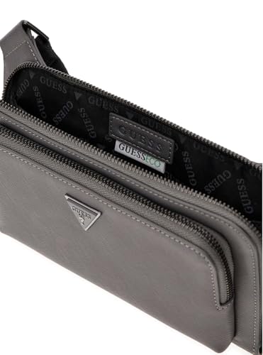 Sac banane GUESS Milano Flat Bumbag Asphalt chic et compact - 3
