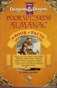 Paperback Poor Wizard's Almanac & Book of Facts (Dungeons & Dragon Challenger Series) Book