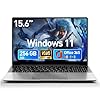Computadora portátil de 15.6 pulgadas Win 11, 8 GB de RAM 256 GB SSD, portátil con procesador Pentium 6500y (hasta 3.4 GHz), oficina, pantalla de 1080P, teclado retroiluminado, mini-HDMI, USB3.2, BT5.2, WiFi