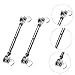 TEMPNAP 2Pcs Heavy Duty Stainless Steel Turnbuckle Jaw Jaw Rigging Screw for Adjusting Tension Ropes and Cables for Industrial Use