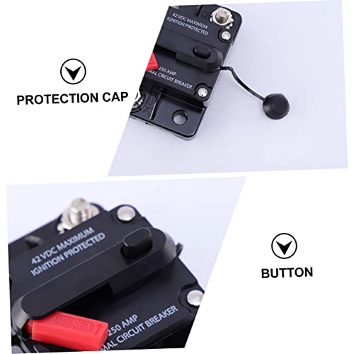 Gadpiparty 3Pcs Fusível De Carro Disjuntor Automático Inversor De Fusível De Reinicialização Automát