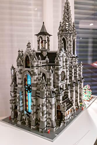 TIOL Epischen Gotische Kathedrale Bausteine Modell, MOC-29962 Architektur Groß Gebäude Modellbausatz 22007… – Bild 6