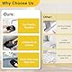 Hlayshing 3 Stück Fur Magnet Glove,Tierhaarentferner Handschuh,Pet Grooming Gloves,Wiederverwendbare Fellpflegehandschuhe für Haustiere,Antistatische Haarentfernung an Sofa & Kleidung