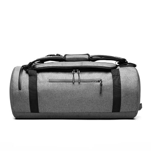 KAJYLFAST Travel bag, swimming bag, dry wet separation, fitness bag, large capacity cylindrical tote bag