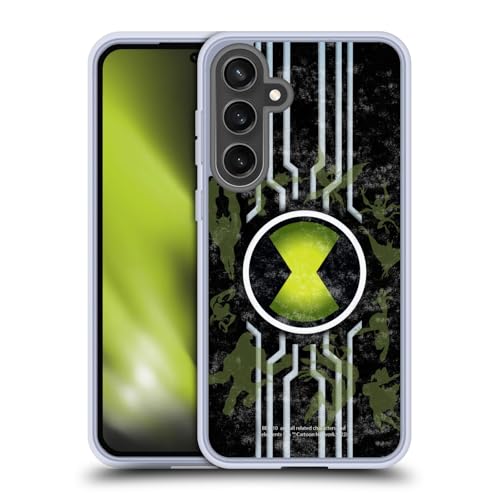 Head Case Designs Officially Licensed Ben 10: Alien Force Omnitrix Graphics Gel Case [Military Grade Protection] Compatible with Samsung Galaxy S24 FE and Compatible with MagSafe