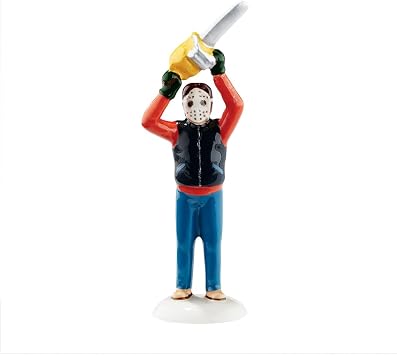Department 56 Snow Villages National Lampoons Christmas Vacation Clark Trims the Tree Accessory Figurine, 4.53 Inch