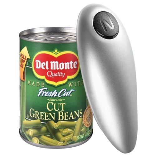 Abrelatas Eléctricas - Abrelatas de Conservas y Abrelatas Automáticas, Ideal para latas y frascos, Perfecto para la cocina