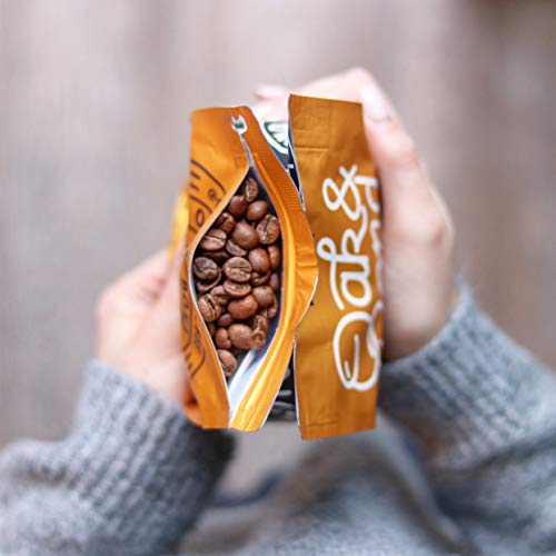 Oak & Bond Coffee Co. Colombia Single Origin And Scotch Whiskey Barrel Aged Coffee Bundle, Whole Bean - 22Oz. Total #TOP2