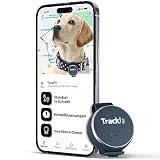 TrackiPet GPS Tracker Hund – Abonnement erforderlich – Mini Größe Locator Passend für alle Größen Haustierhalsband, 4G SIM im Lieferumfang enthalten Live Standort. Unbegrenzter Reichweite App Web