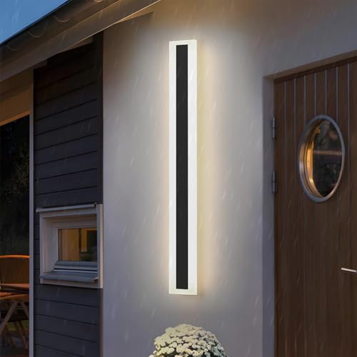 Applique Murale LED Extérieur IP65 Finis les Espaces Sombres avec cette Lampe Murale Noire