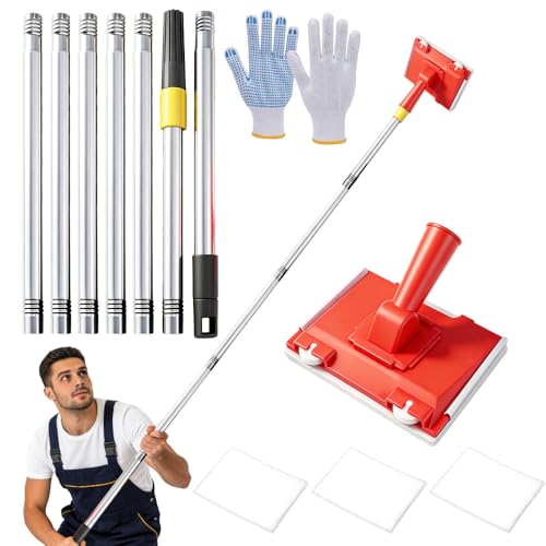 Rouleau de peinture rechargeable NAVESO pour repeindre un plafond - 2
