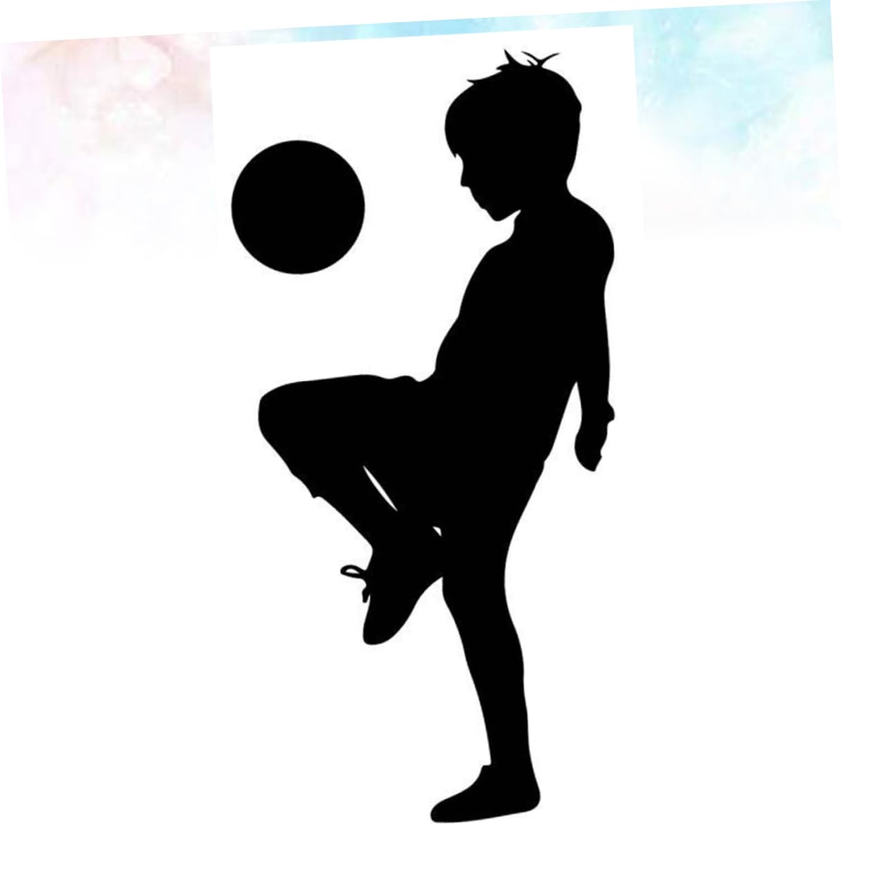SHINEOFI 3 Pezzi Adesivi Murali Calcio per Stickers Decorativi per Camera da Letto Facili da Applicare e Personalizzabili per Decorazione Della Dei