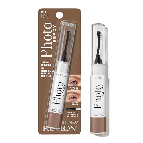 Revlon PhotoReady Lifting Brow Gel, 802 Soft Taupe, 0.23 fl oz - image 1