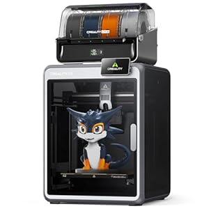 Creality K2 Combo(A) 3D-Drucker, 260×260×260 mm Bauvolumen, Multicolor-Druck mit bis zu 16 Farben, beheizter Druckraum, Dual-AI-Kameras & Servo-Motoren, Plug-&-Play