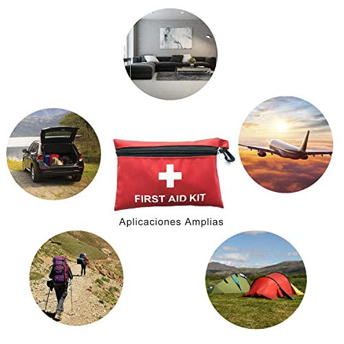 Erste Hilfe Set Outdoor,First Aid Kit Military,50 Stück Medizinisch Überlebens Kompakt Kit Kasten,Reise Gadgets… - Image 5