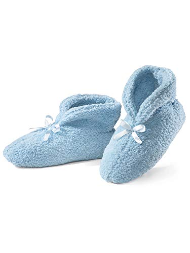 Collections Etc Ultra Plush Chenille Slippers3