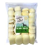 BULLYSTICKS & MORE 6 Inch Beef Cheek Rolls for Dogs (Extra Thick - 8 Count) - Beef Cheek Bones for Dogs - Dog Parents Choice - Premium No Hide Rolls