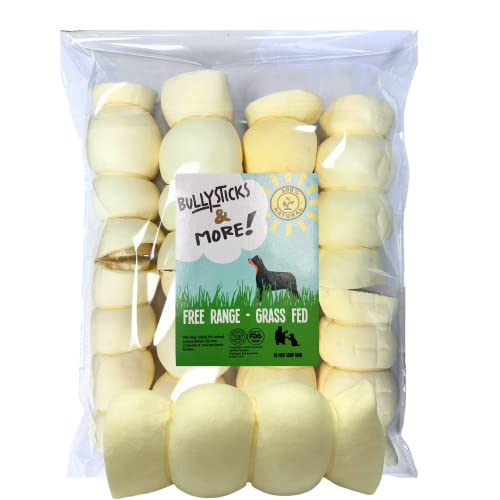 BULLYSTICKS & MORE 6 Inch Beef Cheek Rolls for Dogs