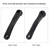 Ramię korby rowerowej, Akozon 170 mm łańcuch rowerowy ze stopu aluminium Wymiana ramienia korby (czarny diamentowy otwór)