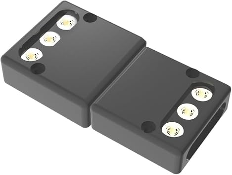 Quick-Release Power Connector for Car Amps & Powered Subwoofers - Compatible with 4 AWG & 8 AWG Cables - Fast Plug Disconnect for Amplifiers, Active Bass Systems, and Car Audio Installs 1-Pack