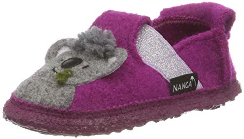 Nanga Mädchen Koala Babys Slipper, Beere, 31 EU