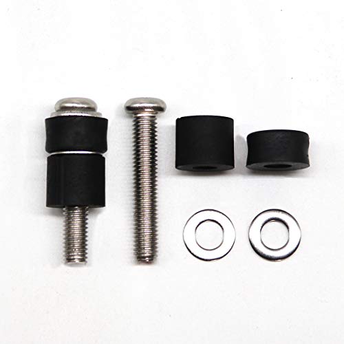 Adiyer M8 Screws for Samsung TV Wall Mount - 304 Stainless Steel 45mm Mounting Bolts With 25mm Long Spacers - Image 6