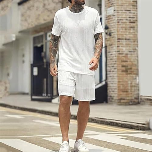 Conjunto de shorts masculinos, conjunto de shorts masculinos KrapittaConjunto de shorts estampados t