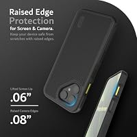TUDIA DualShield Grip kompatibel mit Fairphone 6 2025 Hülle [MergeGrip] Militärqualität doppellagig stoßfest robust strapazierfähig Schutzhülle fürs Handy – Mattschwarz – Ansicht 4