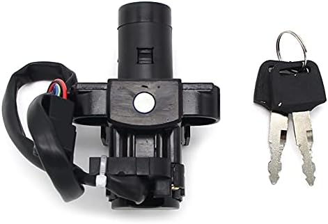 Ignition Switch and Ignition Key Motorcycle Ignition Switch for Honda XR650 XR650L 1993-2017 for Honda CLR125 City Fly 1998 for Honda XR125L 2003-2008 for Honda XR250L 1991-1996 for Honda XLR125R