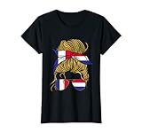 Femme Racines Néerlandaises Cadeau Pays-Bas France Mix T-Shirt