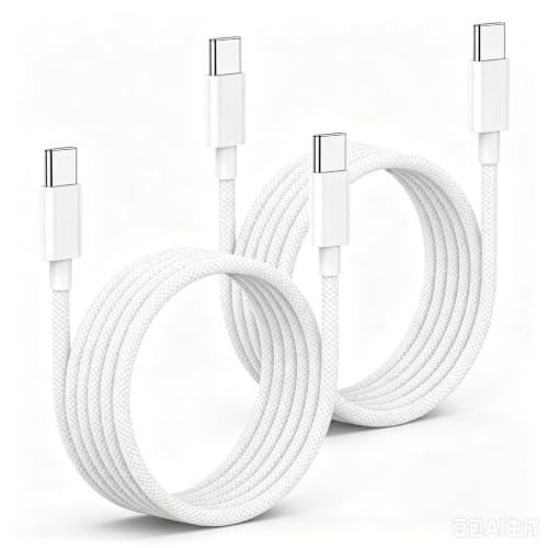 USB C Kabel 2M, 60W Braided USB C auf USB C Schnellladekabel Ladekabel für Apple iPhone 18/17/17 Pro Max/16e/16 Pro/16 Pro Max/15 Plus… – Ansicht 1