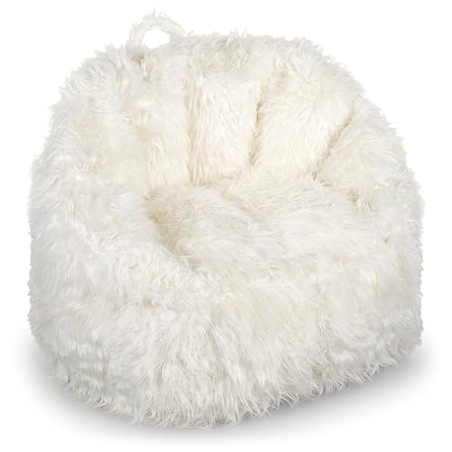 Big Joe Milano Fuzzy Beanbag Chair