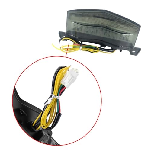 Luz trasera integrada para motocicleta YZF R1 2009 2010 2011 2012 6